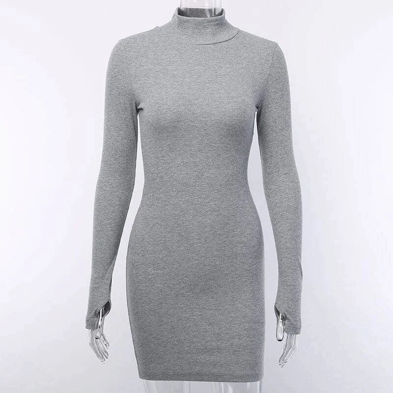 gray-dress