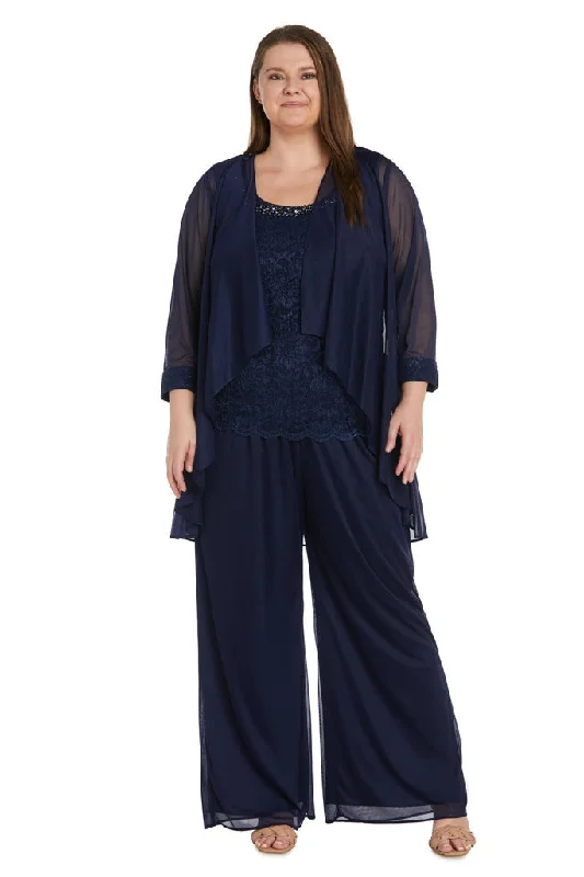 R&M Richards 9099W Plus Size Long Pant SuitTightgrip