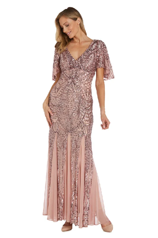 Nightway 22139 Long Mother of the Bride Sequin Formal DressTightturn