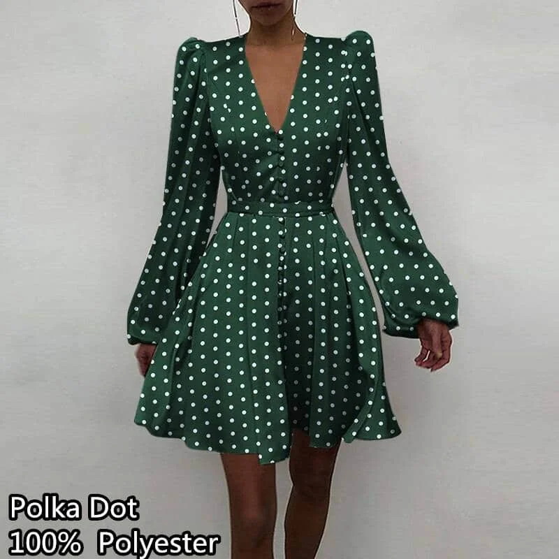 green-polka-dot