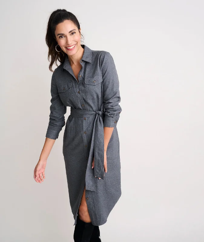 Cotton Midi Colby Shirt Dress - FINAL SALEBall Dress