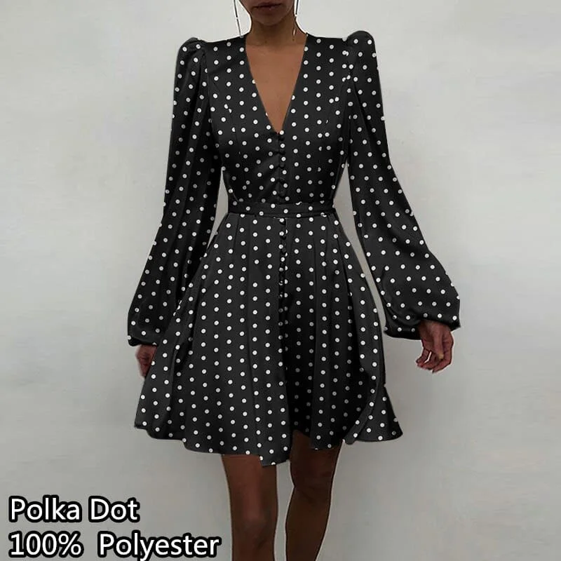 black-polka-dot