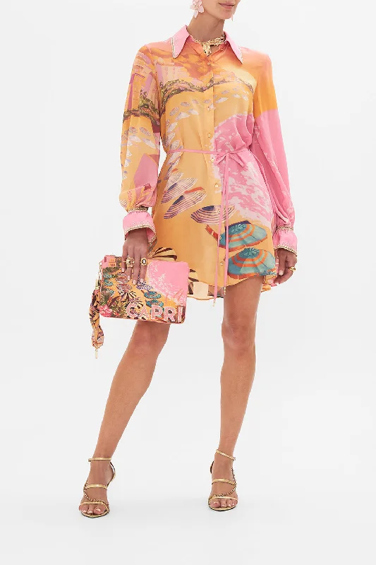 SHIFT SHIRT DRESS CAPRI MEKaftan Dress