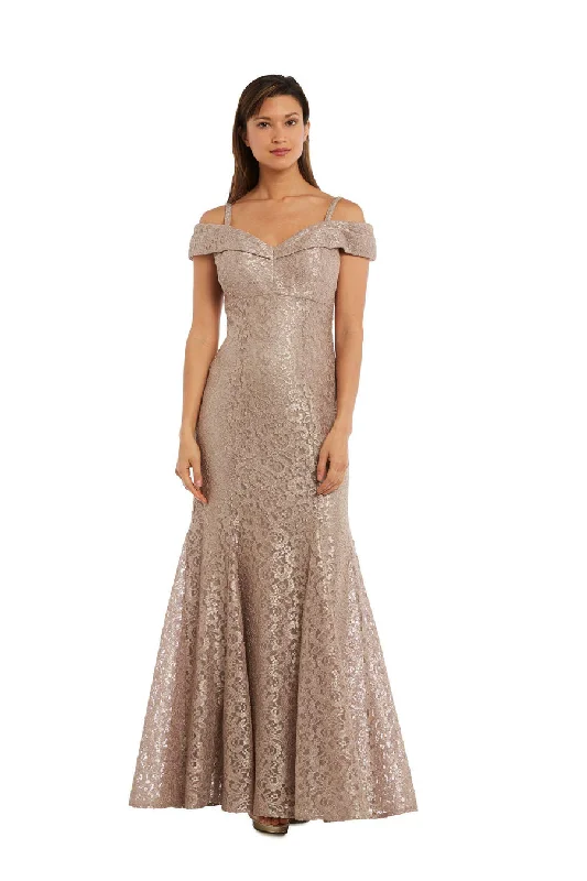 Champagne 12 R&M Richards 2047 Long Formal Dress SaleTightship