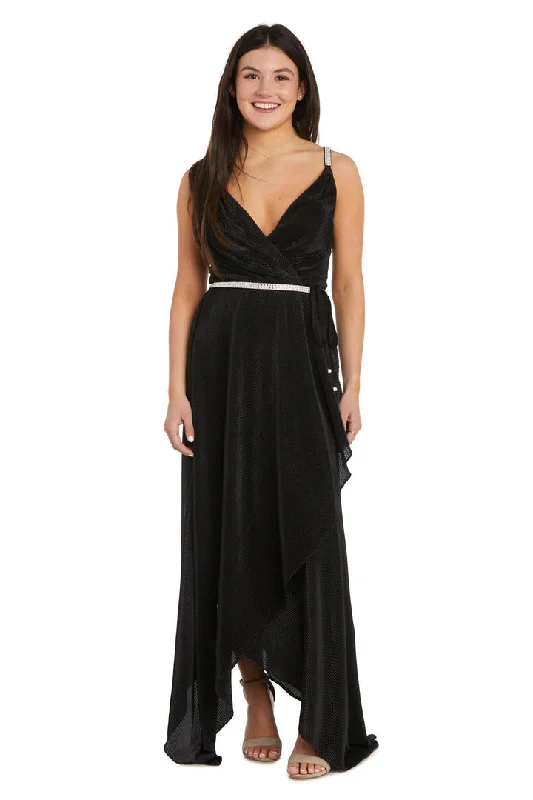 Nightway 22268 Long Formal High Low Evening DressTightknit