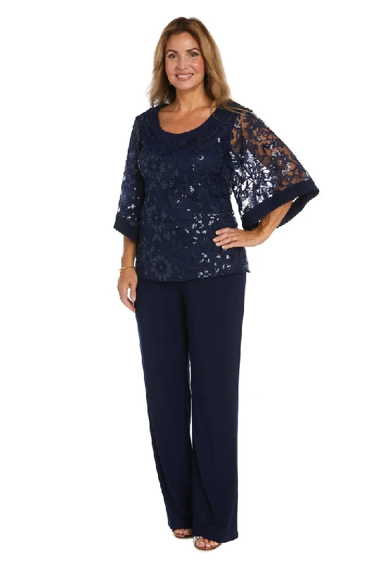 R&M Richards 2769 Sequin Mother of the Bride Pant SuitTighten