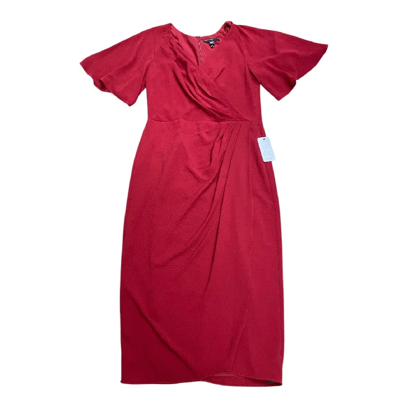 Dress Casual Maxi By Maggy London In Red, Size: 14Hiking Dress