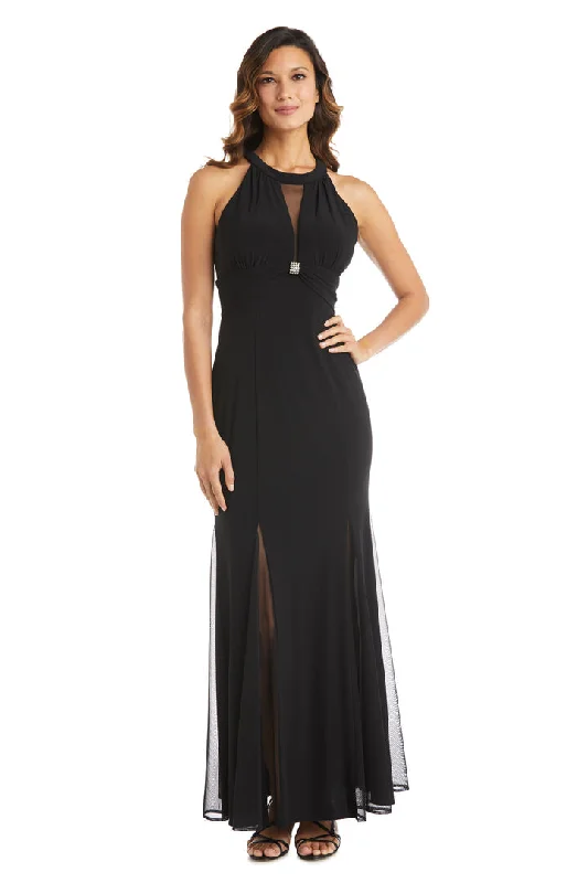 Nightway 22023 Long Halter Formal Evening DressTightyoga