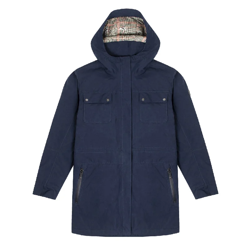 Embellished JacketsAriat Womens Argentium Parka Navy