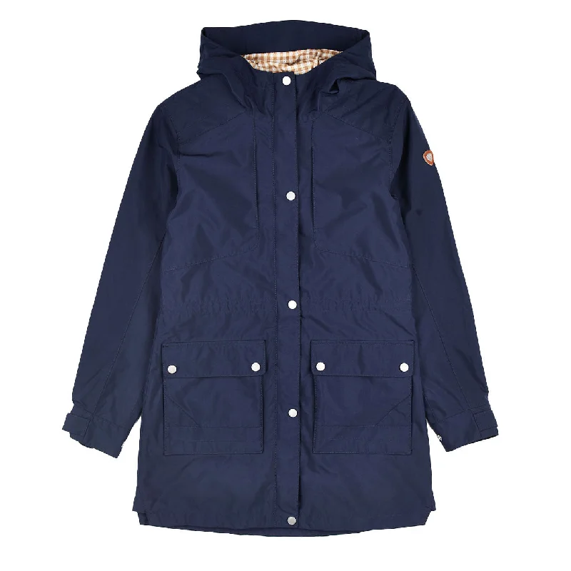 Designer JacketsAriat Womens Atherton Waterproof Jacket Navy