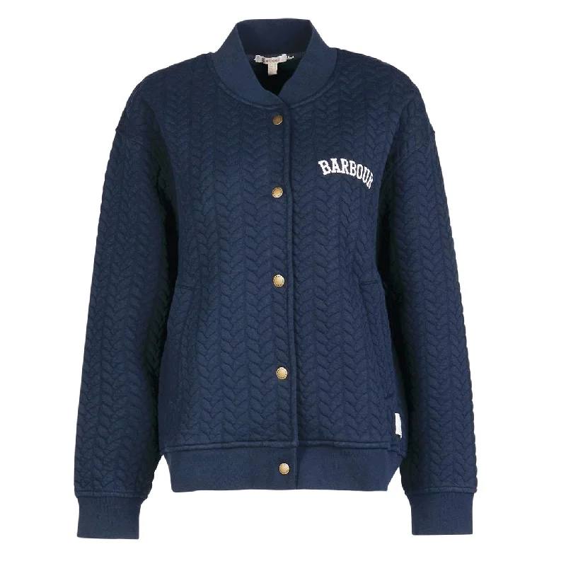 Sherpa JacketsBarbour Womens Chesil Bomber Jacket Classic Navy