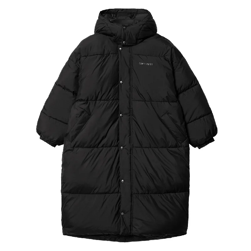 Canvas JacketsCarhartt WIP Womens Killington Parka Black / Blacksmith