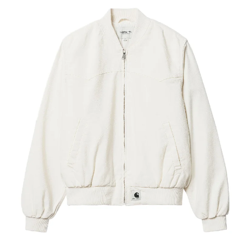 Trench CoatsCarhartt WIP Womens Santa Fe Bomber Wax Rinsed