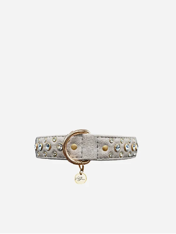 Work JacketsPiñatex® Vegan Leather Rhinestone Collar | Beige Royal