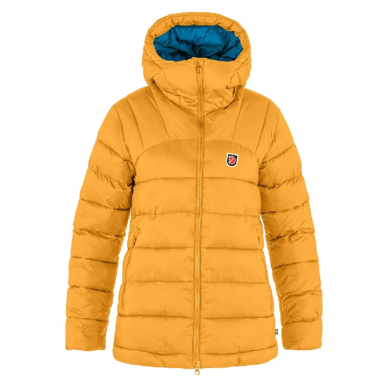 WindbreakersFjallraven Womens Expedition Mid Winter Jacket Mustard Yellow / UN Blue