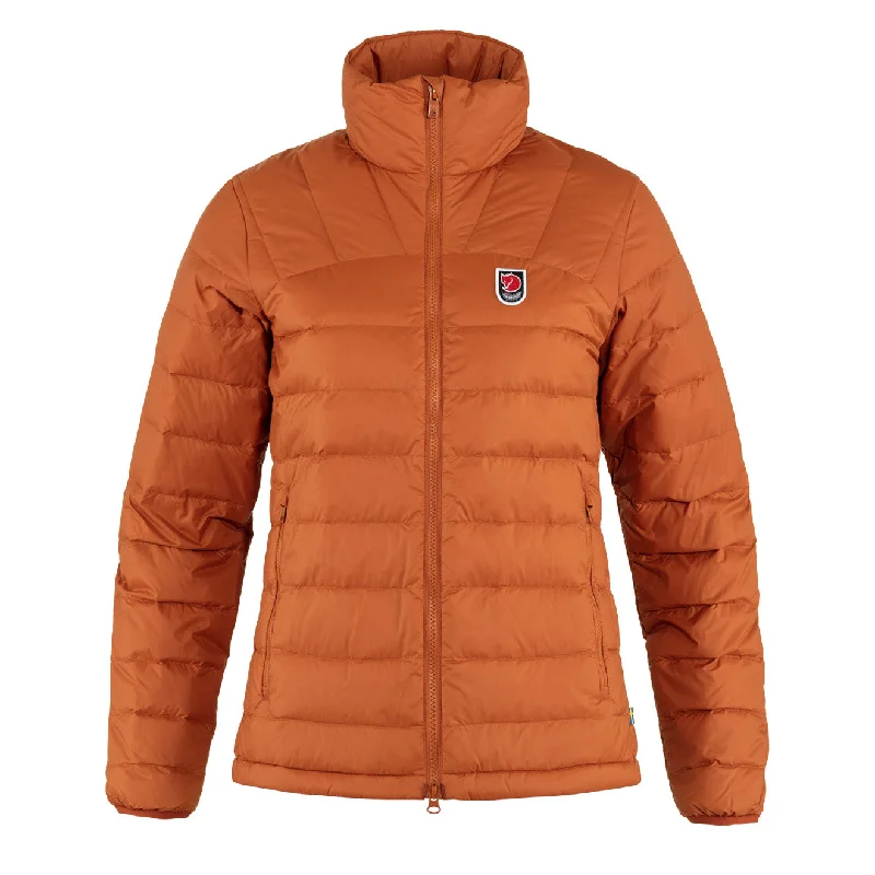 Urban JacketsFjallraven Womens Expedition Pack Down Jacket Terracotta Brown