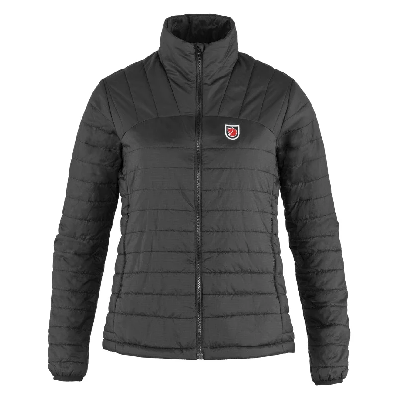 Casual JacketsFjallraven Womens Expedition X-Latt Jacket Black