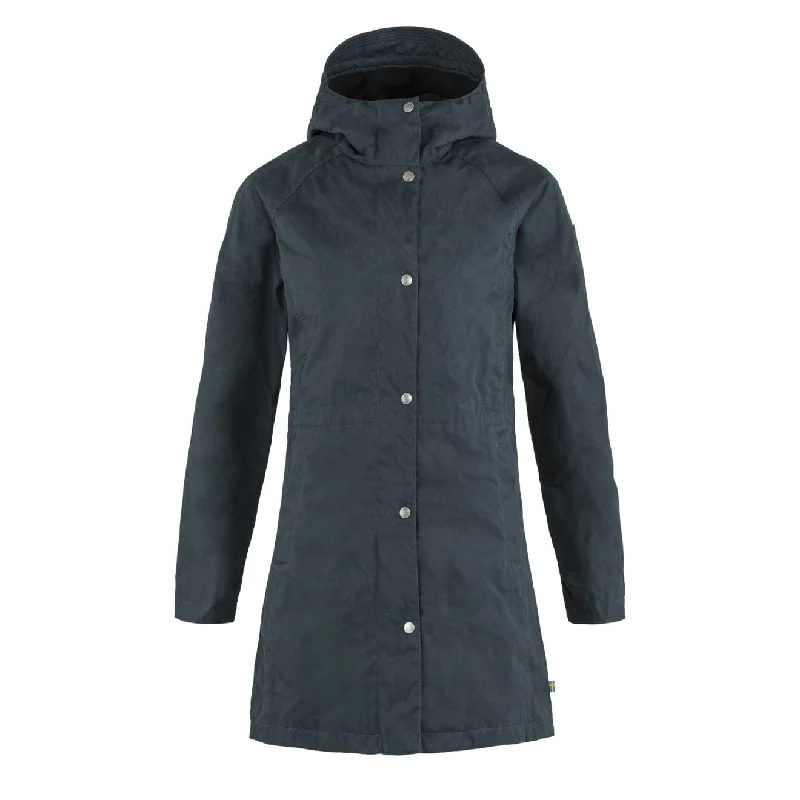 Military JacketsFjallraven Womens Karla Hydratic Jacket Dark Navy