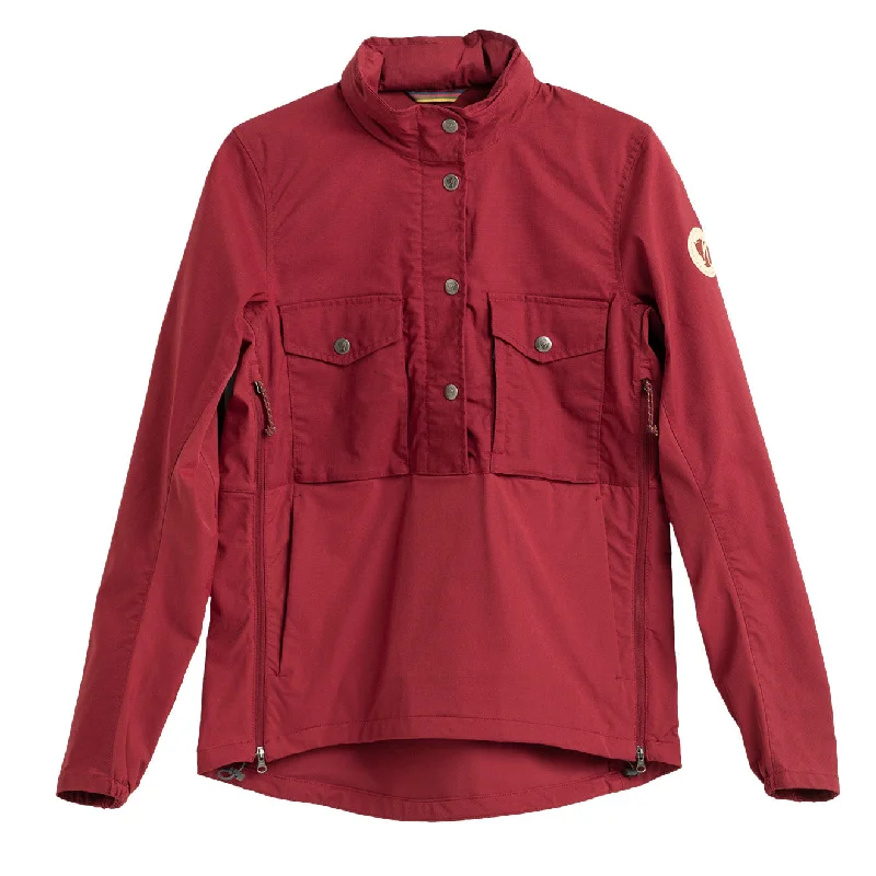 Urban JacketsFjallraven x Specialized Womens Raven Anorak Pomegranate Red