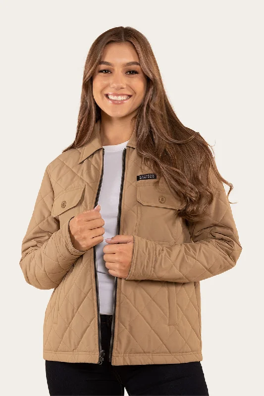 Cultural JacketsMarley Womens Reversible Jacket - Tan