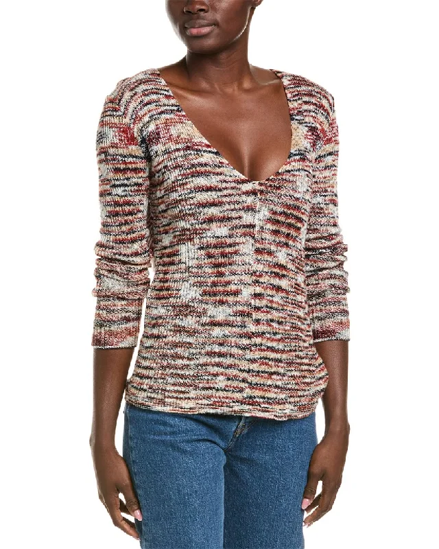 Missoni Cashmere-Blend SweaterLace Knit Tops