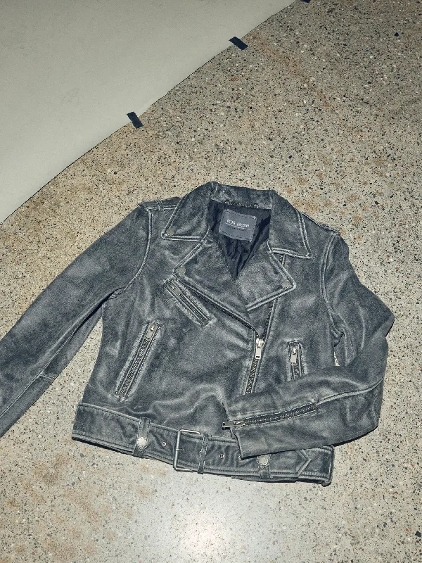 Statement JacketsMMCelia Biker Leather Jacket