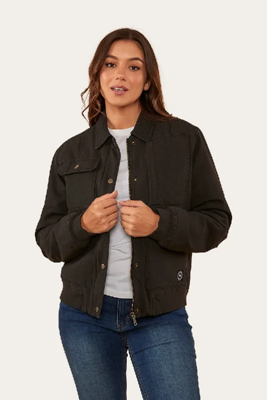 Down JacketsMulgrave Womens Jacket - Washed Black