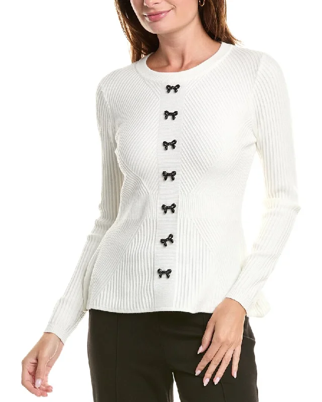 Nanette Nanette Lepore Rib SweaterPunk Knit Tops