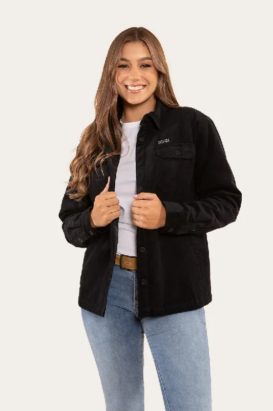 Puffer JacketsRosewood Womens Overshirt - Black