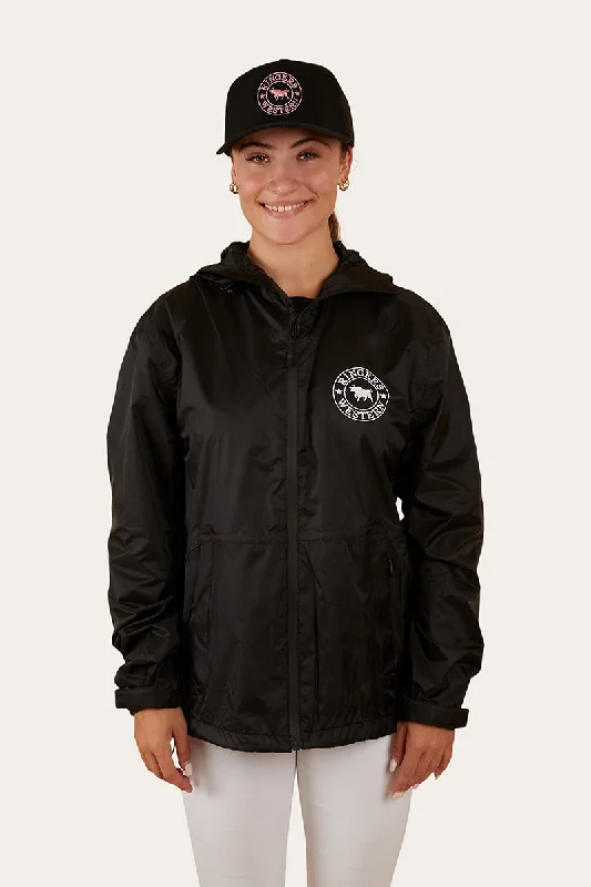 Tasseled JacketsSignature Bull Womens Spray Jacket - Black