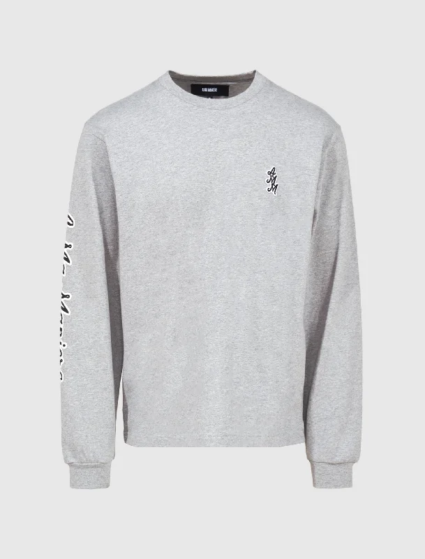 AMM CURSIVE LOGO LONG SLEEVE