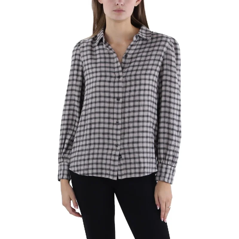 Rails Womens Angelica Collar Long Sleeve Button-Down Top