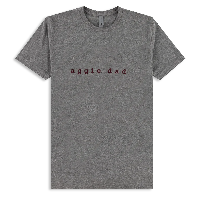 Embroidered Aggie Dad T-Shirt