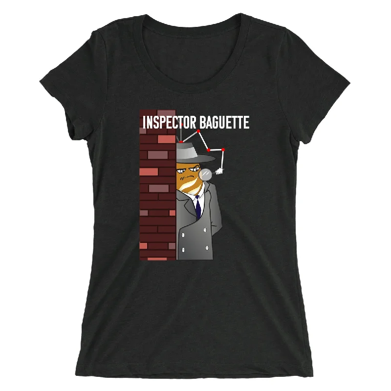 Movie The Food™ "Inspector Baguette" Women's T-Shirt