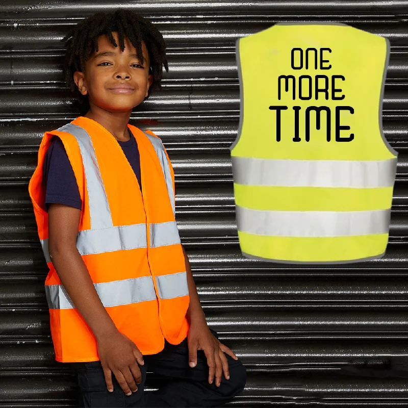 One More Time Kids Hi-Vis Vest