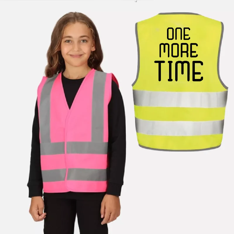 One More Time Kids Hi-Vis Vest