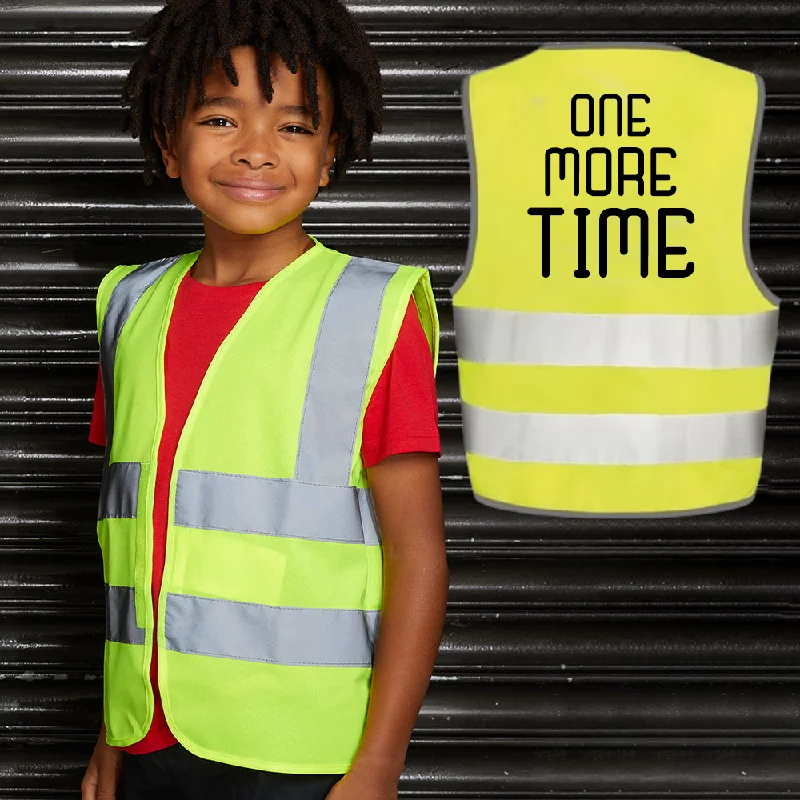 One More Time Kids Hi-Vis Vest