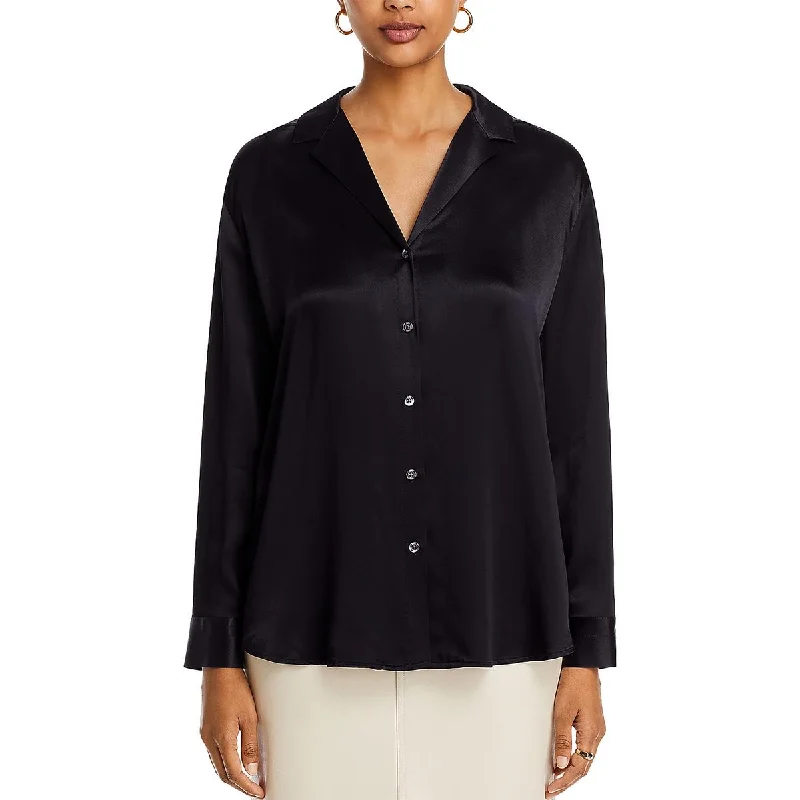 Rails Womens Nami Collar Long Sleeve Button-Down Top