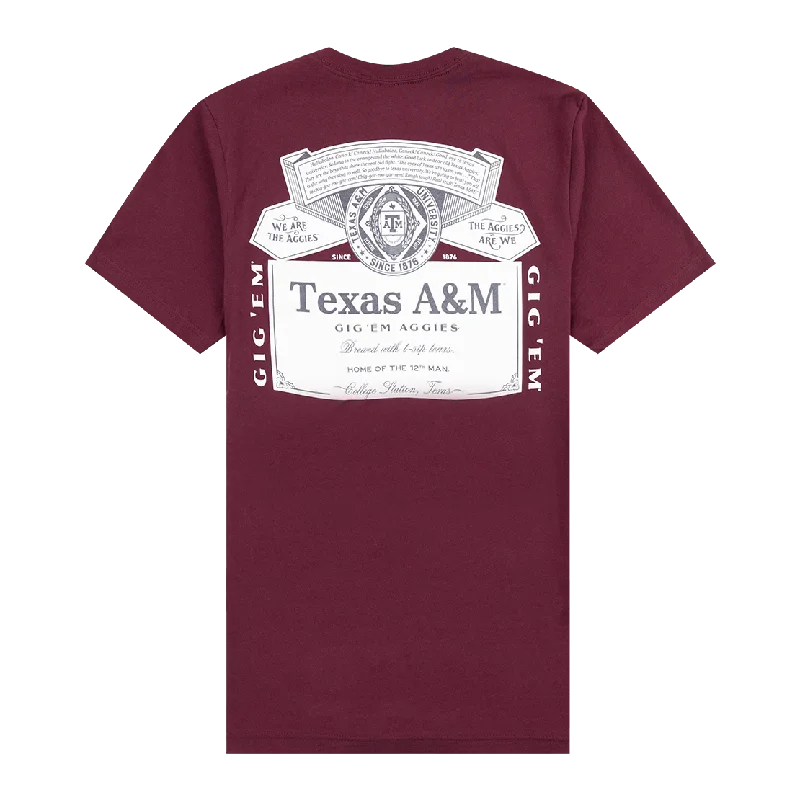 Texas A&M Brewed T-sips Tears