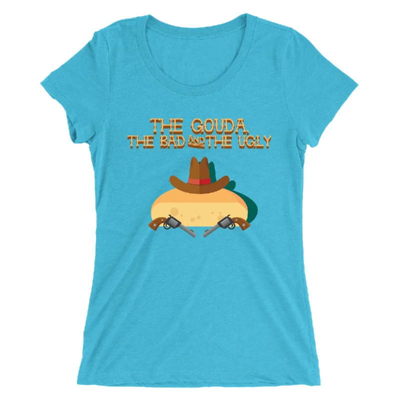 Movie The Food™ "The Gouda, The Bad, The Ugly" Women's T-Shirt