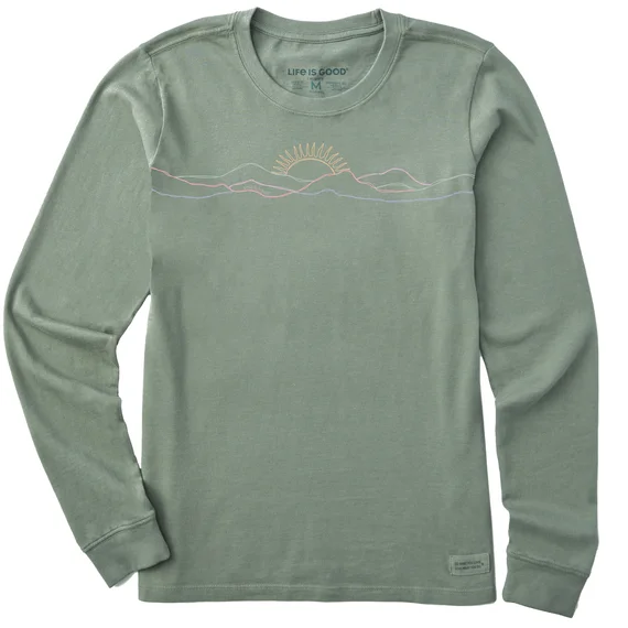 Women's Freehand Mountain Sun Long Sleeve Crusher Tee