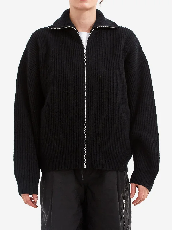 66° North Vonarstraeti Zipped Sweater - BlackVelour Sweatshirts