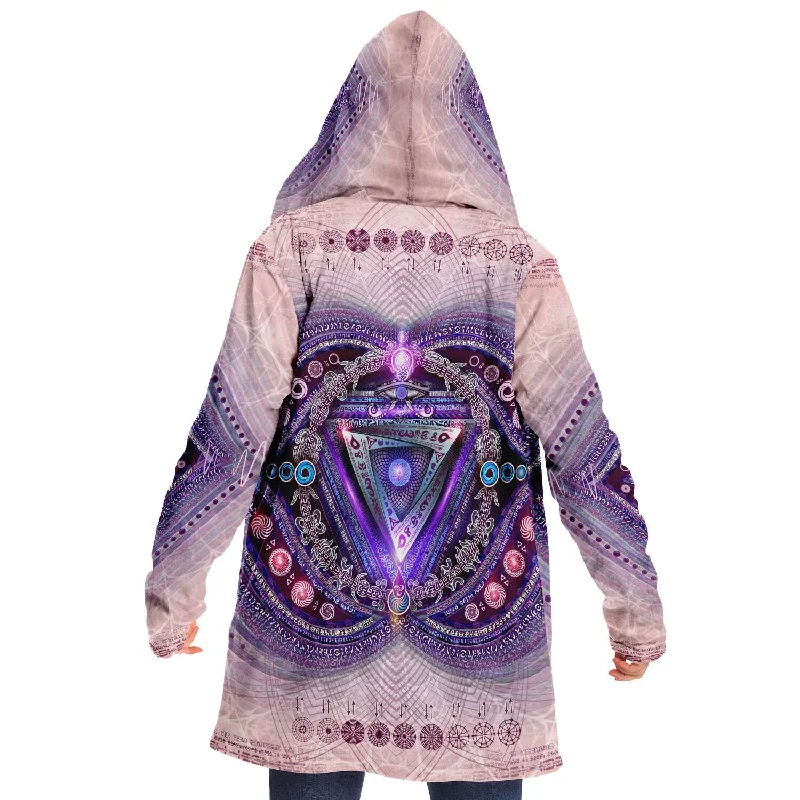 Ajna | Third Eye Chakra Micro Fleece CloakPatchwork Sweatshirts