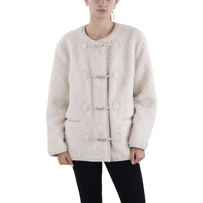 Women's luxury topsWomens Lightweight Oversized Faux Fur Coat