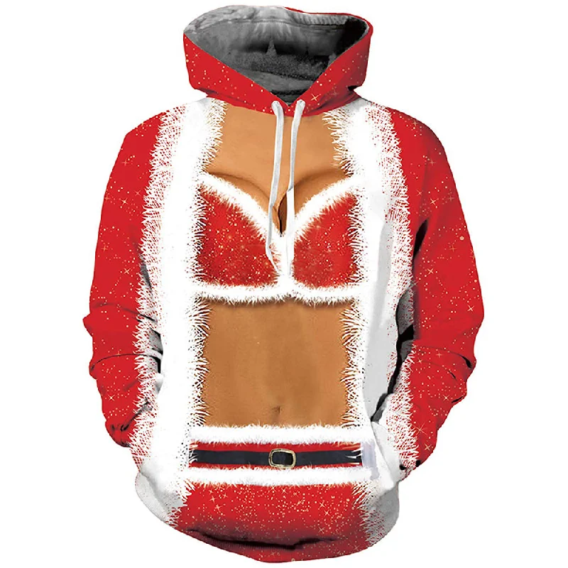 Big Tits Christmas HoodieFrench Terry Hoodies