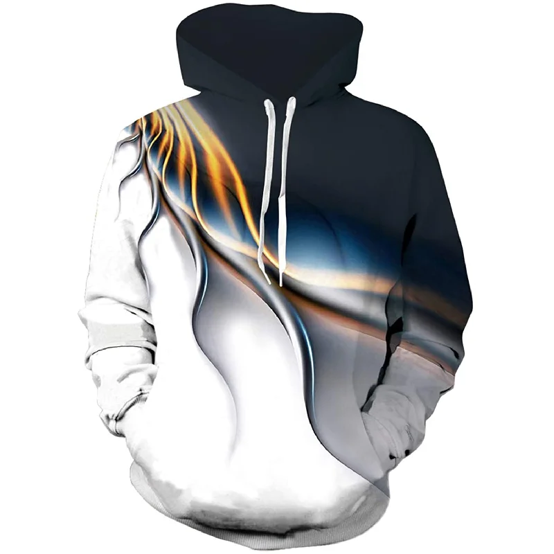 Blizzard Aurora Funny HoodieLayered Sweatshirts