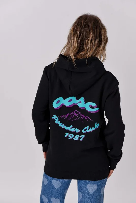 Powder Club Hoodie - BlackRainproof Hoodies