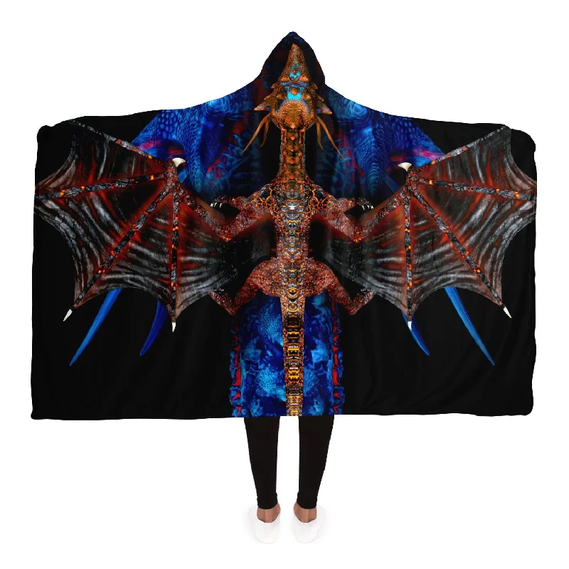 Dragon Wings Hooded BlanketWorkout Sweatshirts