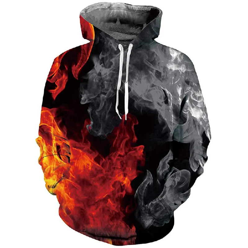 Fire Smoke HoodieFestival Sweatshirts