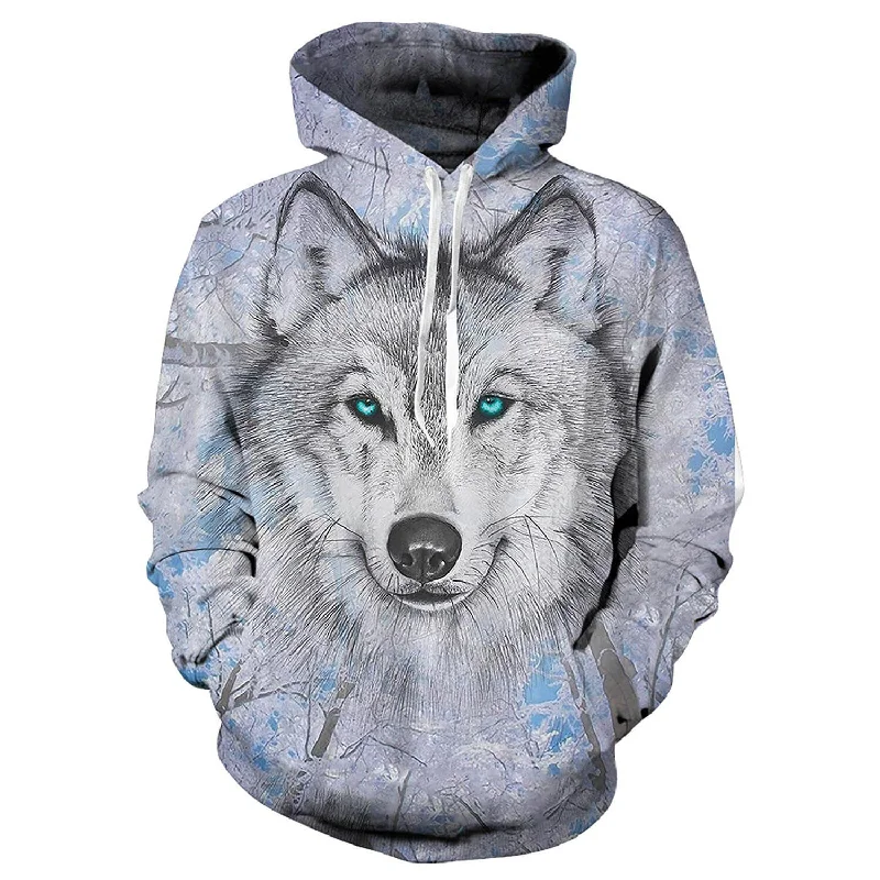 Blue Eyes Wolf HoodieLimited Edition Hoodies